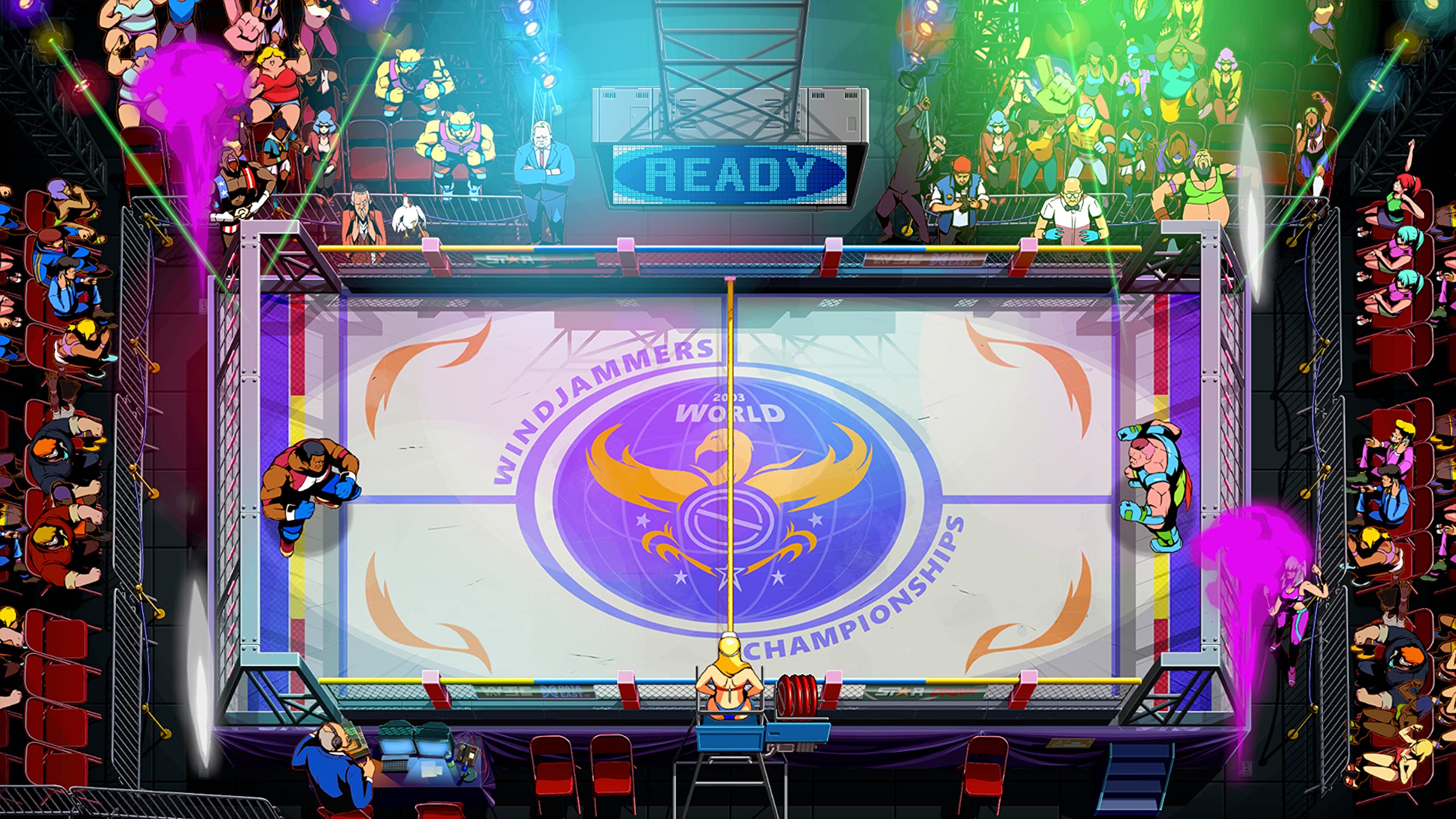 Windjammers 2 for Nintendo Switch - Competitive Arcade Sports Game - Perfect for Multiplayer Parties & Retro Gaming Enthusiasts