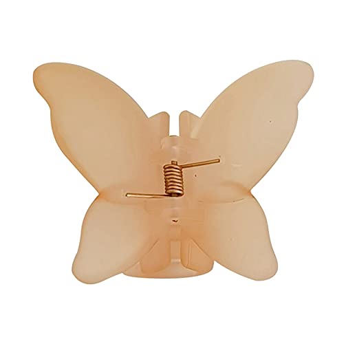 SalLady Matte Hair Claw Clips 6PCS - Non-Slip Butterfly Hair Clips for Women & Girls, Strong Hold Hair Accessories for Ponytail, Bun & Updo Hairstyles