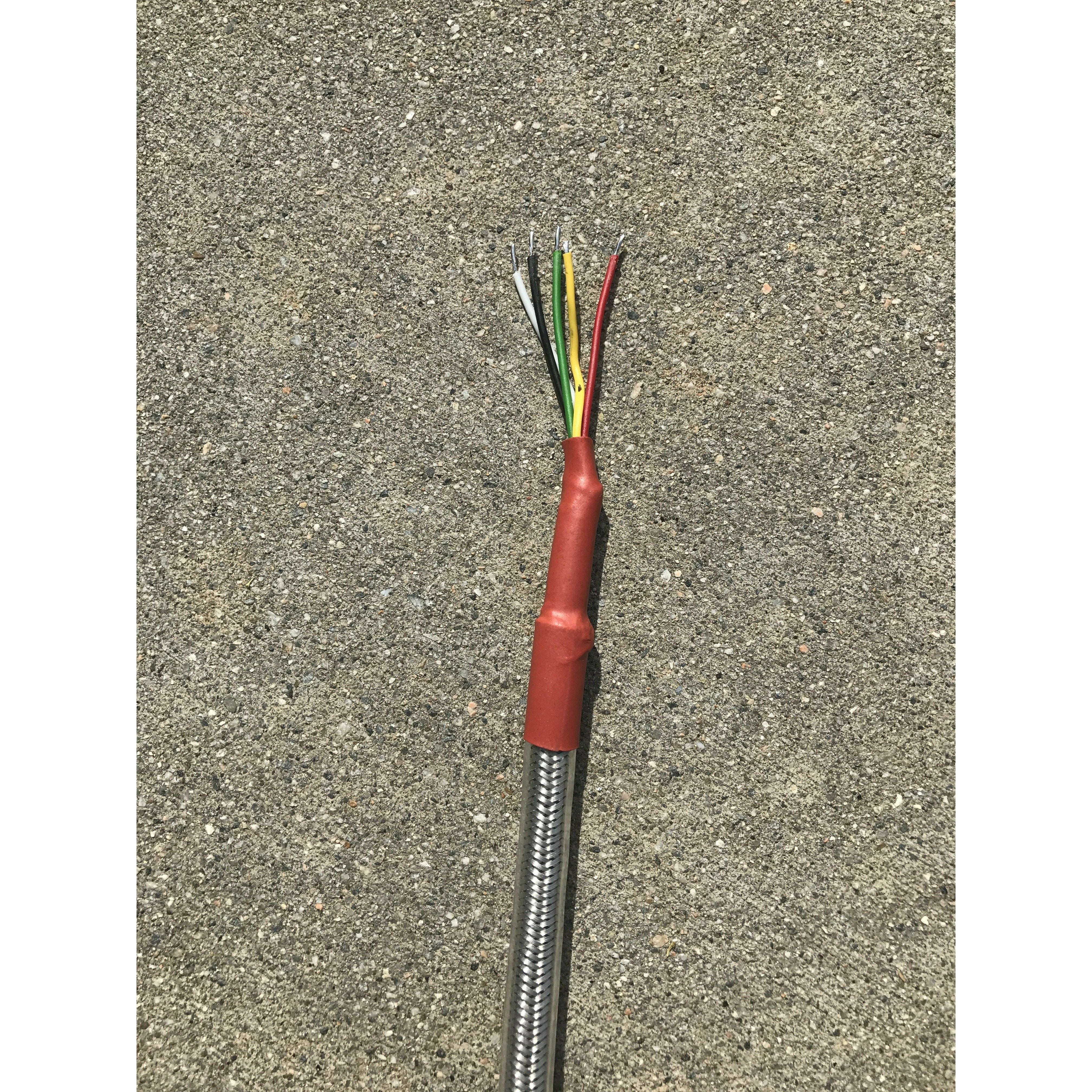 SellEton SL 410 5-Prong Stainless Steel Female Connector Cable for SL 7510, SL 7515 C, SL 7516 Series Indicator - Durable Industrial Electrical Connection for Testing Equipment & Measurement Devices
