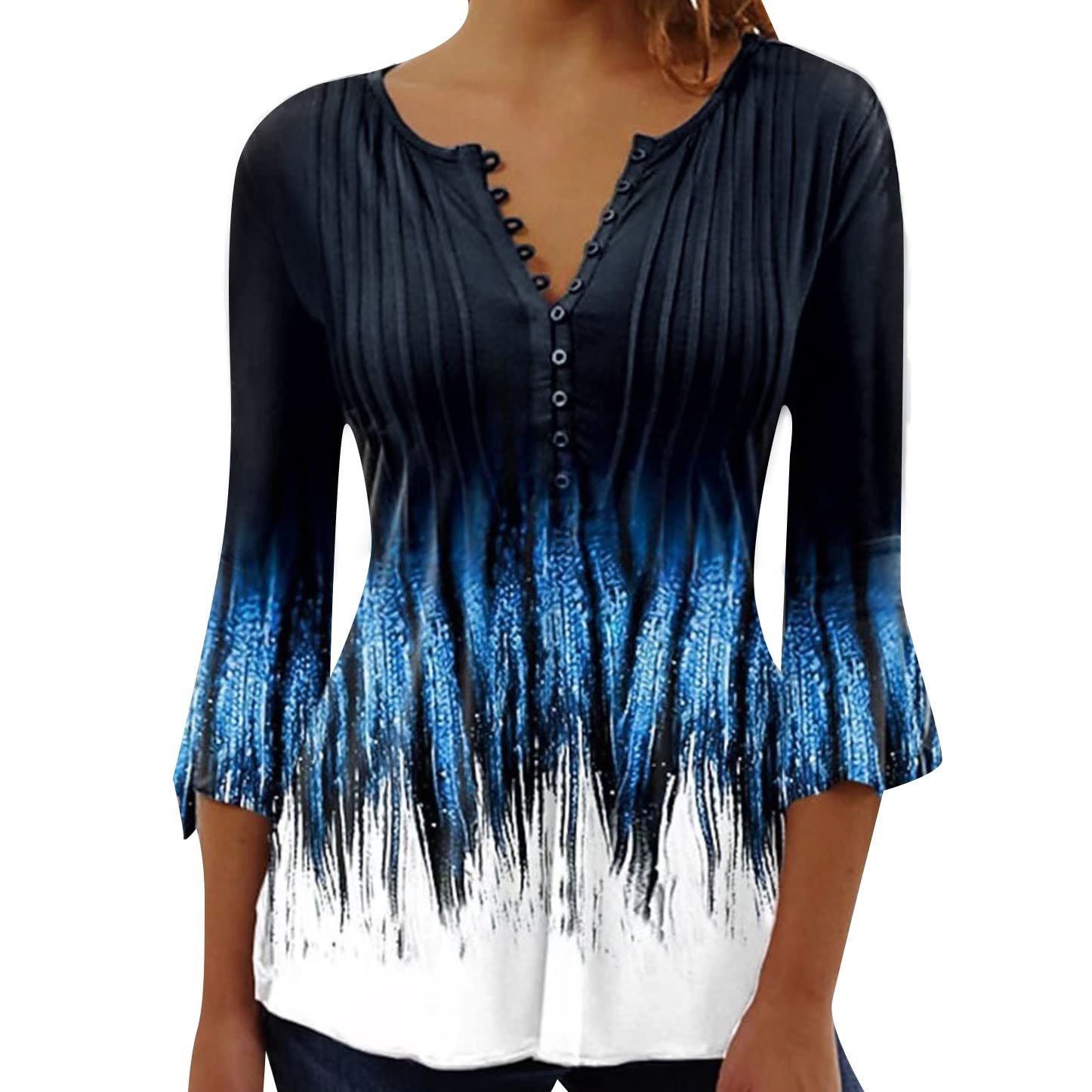 Women's T-Shirts & T-Shirt Bras - Pack of Comfortable V-Neck Tops & Blouses for UK Women | Plus Size & Blue Options | Perfect for Casual Wear, Layering & Everyday Outfits
