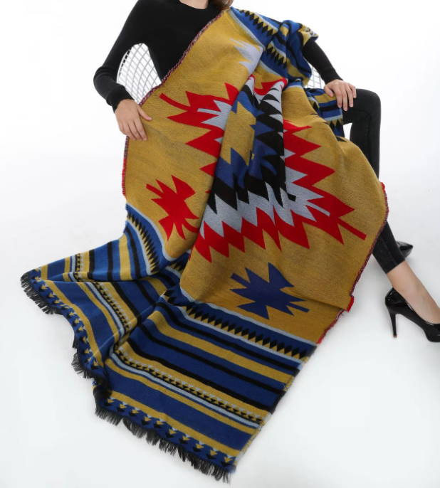 Women's Soft Cashmere Shawl Wrap - Elegant & Warm Winter Scarf for Ladies - Perfect for Office, Evening Parties & Outdoor Activities