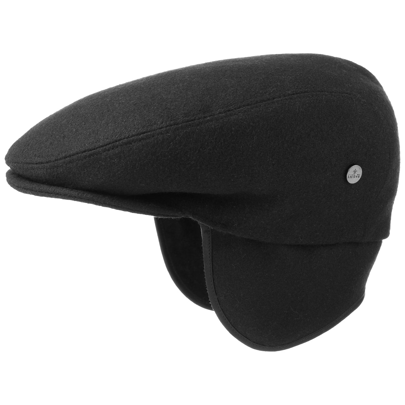 Lierys Warm Winter Teflon Flat Cap with Earflaps - Waterproof & Windproof Beanie for Men & Women - Perfect for Skiing, Snowboarding & Outdoor Activities