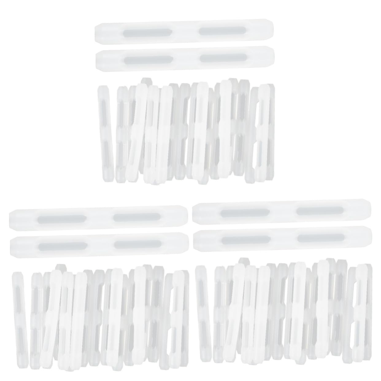SOLUSTRE 30 Pairs Glasses Ear Support - Anti-Slip Silicone Temple Pads for Eyeglasses & Sunglasses - Comfortable Nose Pads & Ear Grips for All-Day Wear - Perfect for Reading, Driving, Work & Outdoor Activities