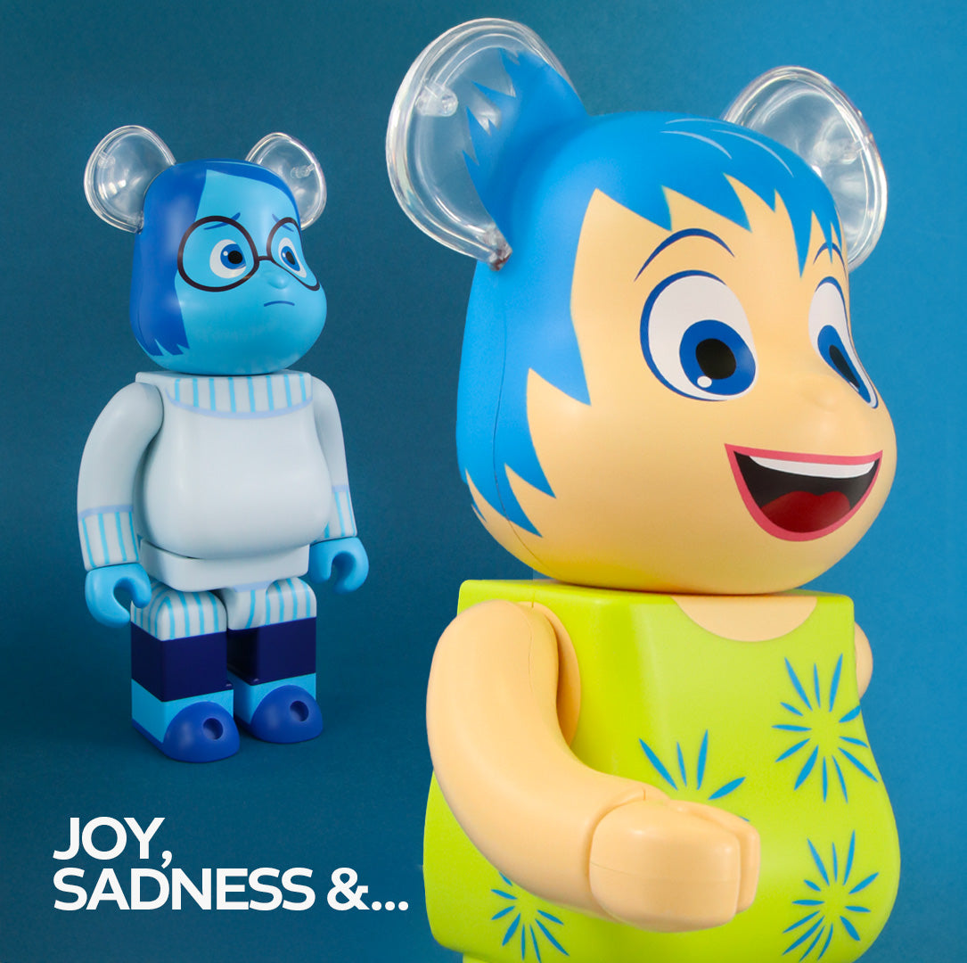 400% Bearbrick Joie Collectible Art Toy - Limited Edition Vinyl Figure for Display & Home Decor - Perfect for Anime Fans, Art Collectors and Gift Giving