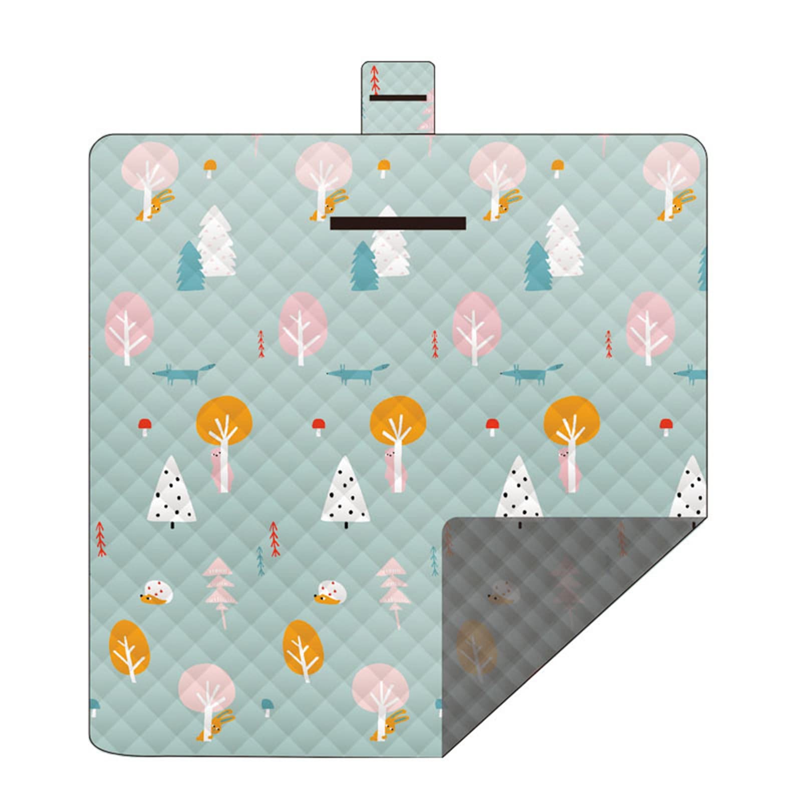 Premium Waterproof Picnic Blanket - Extra Large Portable Outdoor Mat for Beach, Park & Camping - Machine Washable Poly Pongee Fabric - Perfect for Picnics, Hiking & Family Outings