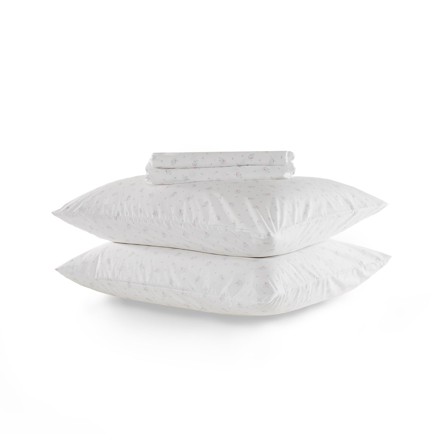 Luxury Pearl Embroidered Bed Sheet Set - Queen Size Soft Cotton 4-Piece with Pillow Shams for Elegant Bedroom Decor | Perfect for Master Bedroom, Guest Room & Hotel Stays