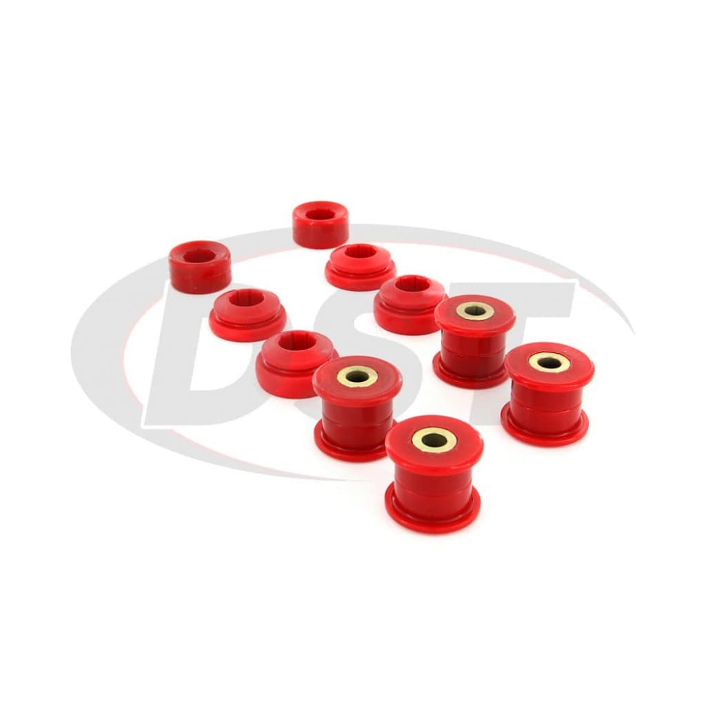 Energy Suspension Rear Control Arm Bushing Set (Red) - Compatible with Acura RSX 2002-2004 Models | 16.3117R | Improves Handling & Ride Comfort for Performance Driving & Daily Commutes