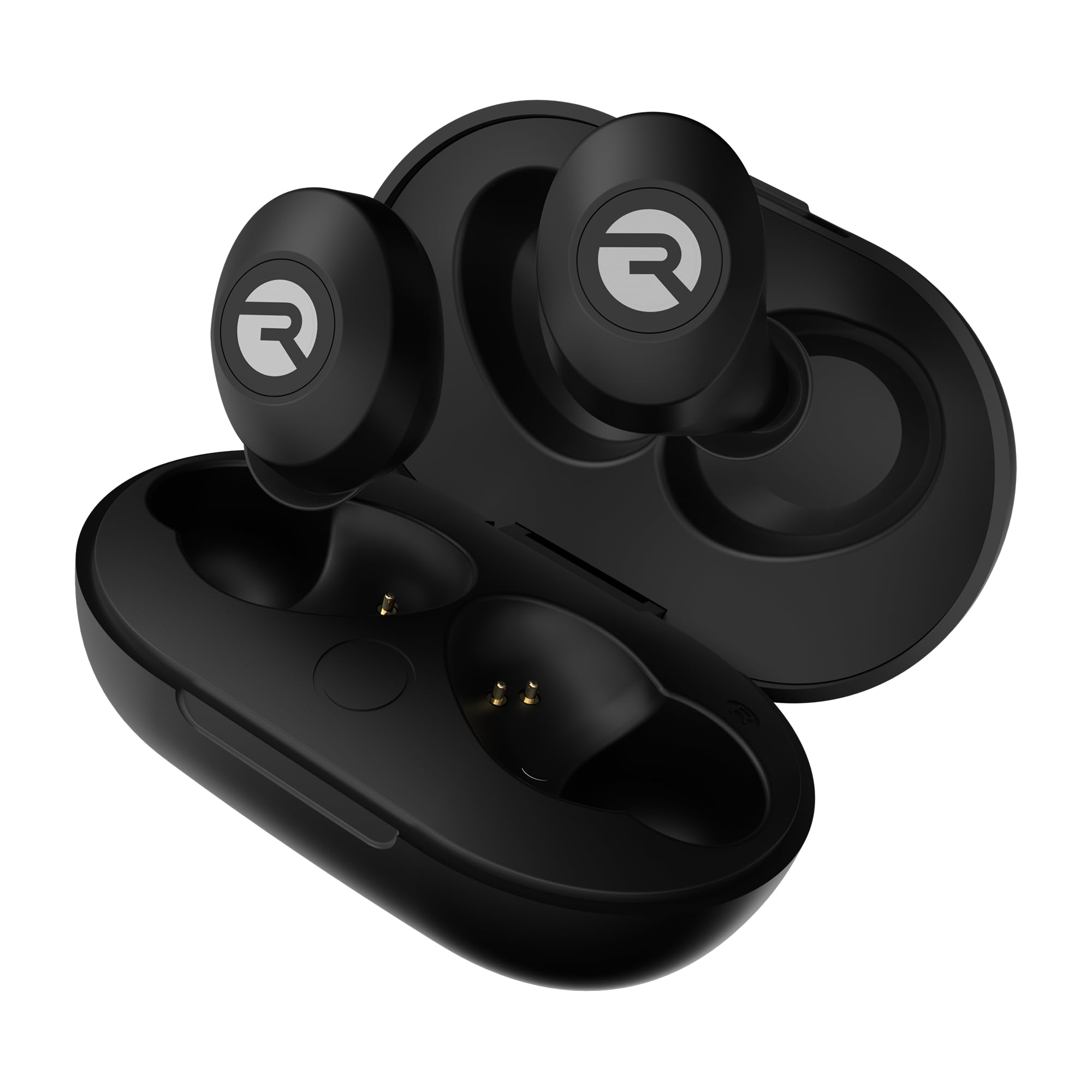 Raycon Everyday Bluetooth Wireless Earbuds with Mic - True Wireless Stereo Sound, 32H Playtime, Matte Black - Perfect for Workouts, Commuting & Hands-Free Calls