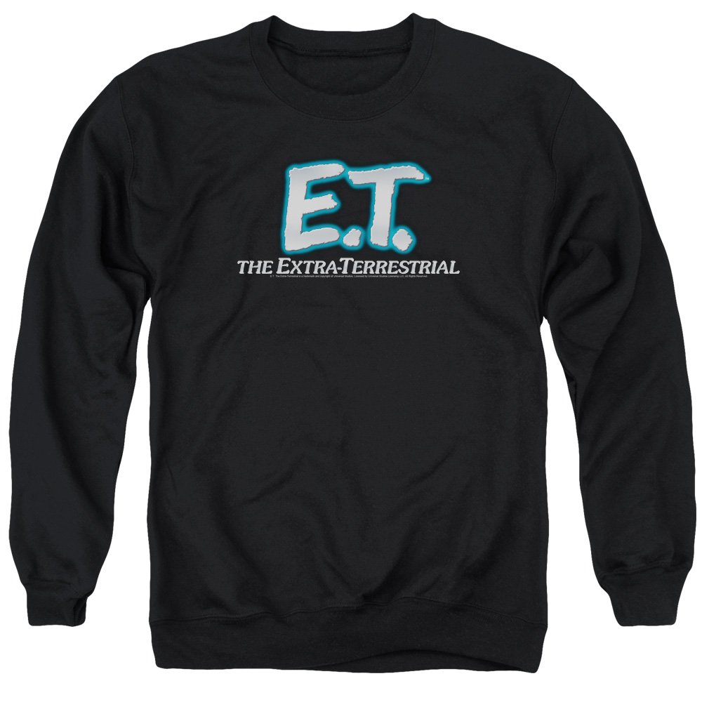 ET Logo Unisex Adult Crewneck Sweatshirt for Men & Women - Comfortable Casual Wear for Everyday, Street Style & Lounge
