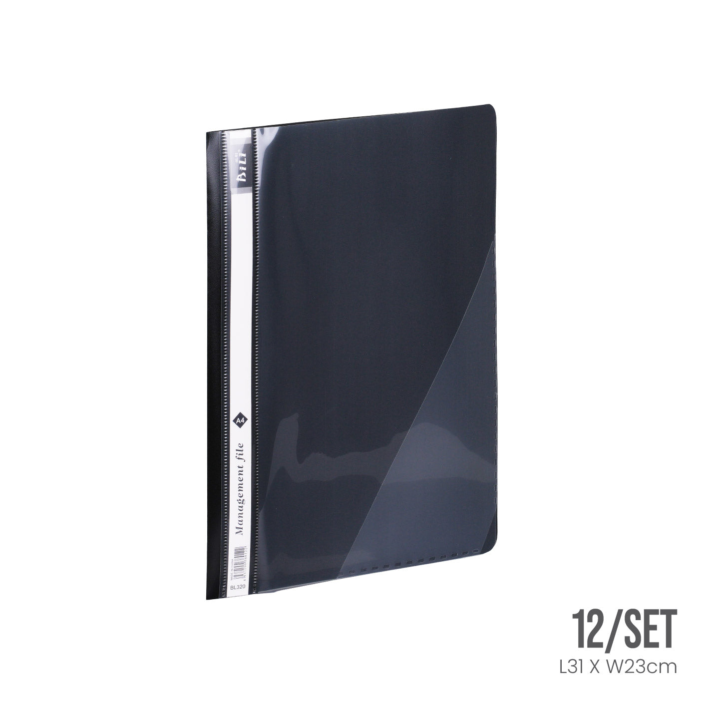 12-Section Management Folder BL320 (HFH4250) - Premium Office Organizer for Documents, Files, and Reports - Perfect for Business, School, and Home Organization