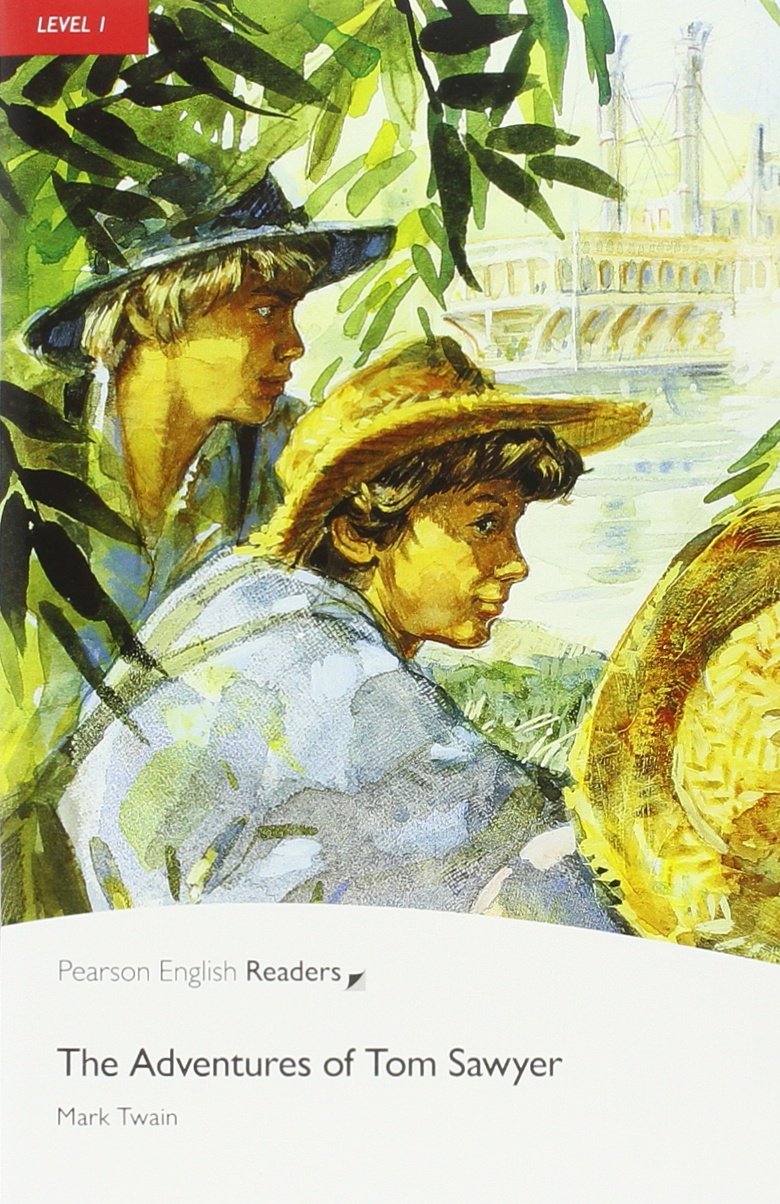 The Adventures of Tom Sawyer Book & CD Pack - Level 1 Pearson English Graded Readers - Perfect for ESL Students & English Learners (Home Study, Classroom Use)