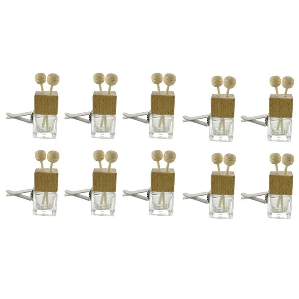 Weyu 10-Pack Perfume Vent Clips for Car Air Vents - Essential Oil Diffuser & Odor Eliminator for Fresh Fragrance in Vehicles, Home, and Office