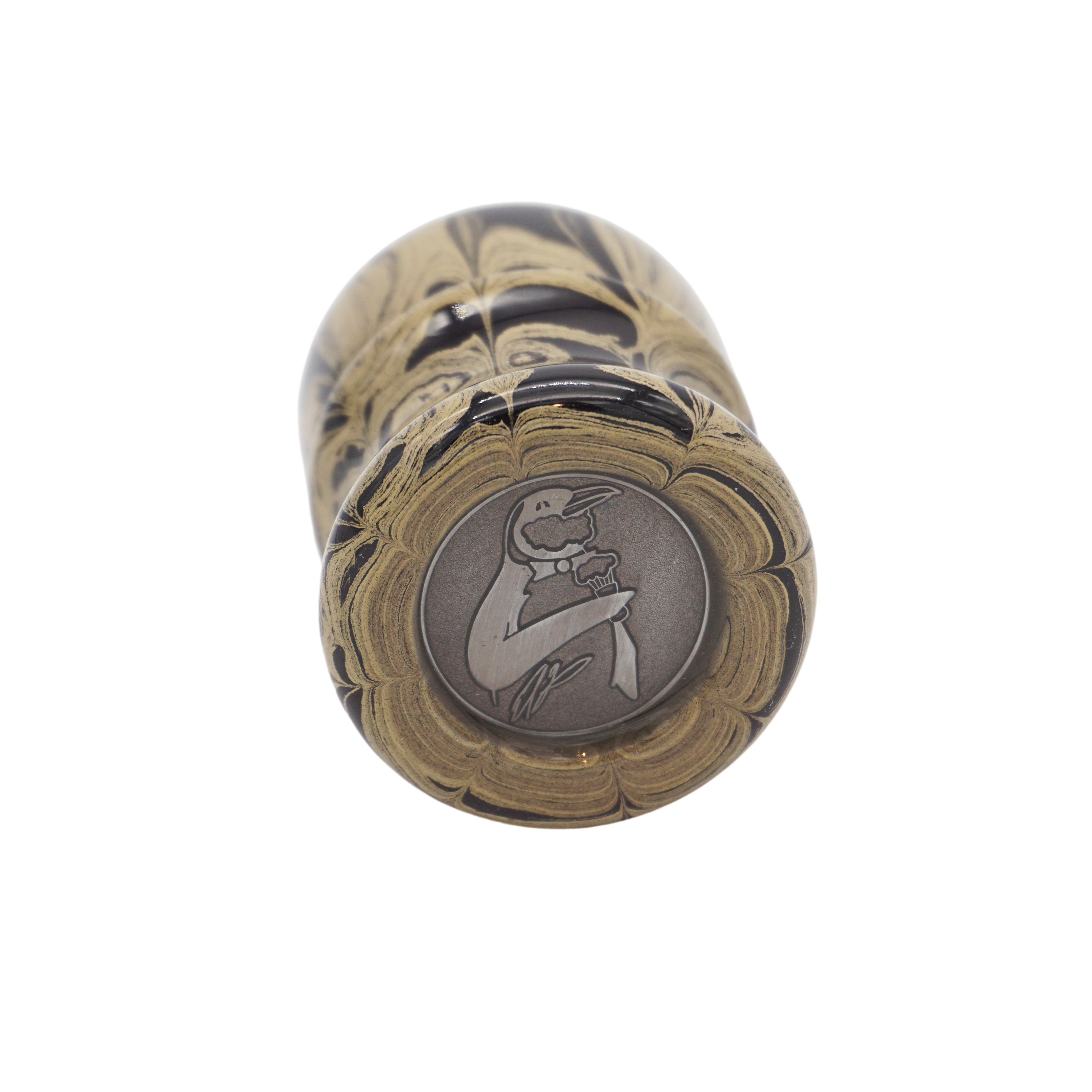 Premium Sand Ebonite Handmade Shaving Brush Handle - Fits 24mm & 26mm Knots - Perfect for Wet Shaving & Grooming Gifts for Men