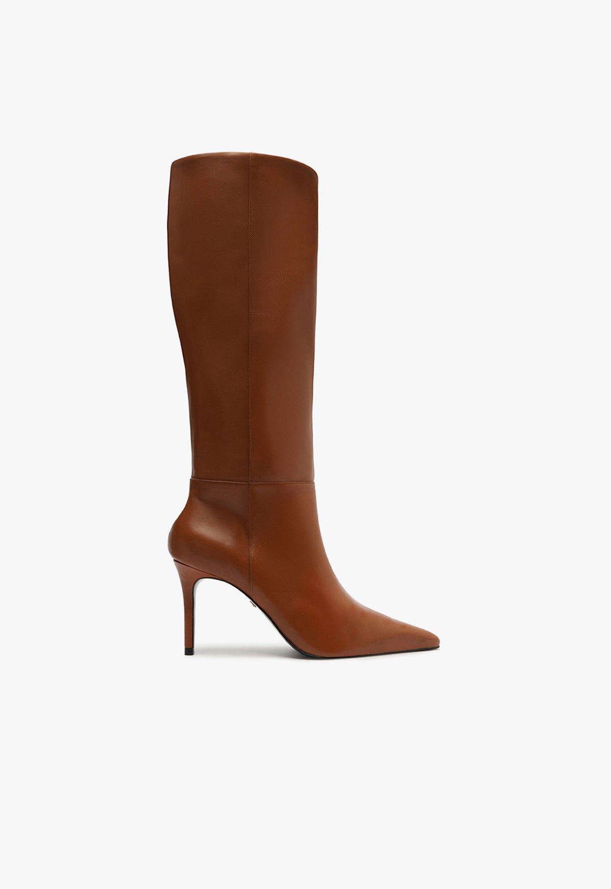 Mikki Women's Up Nappa Leather Boots with High Heel - Fashionable Ankle Boots for Fall & Winter | Perfect for Office, Party & Night Out