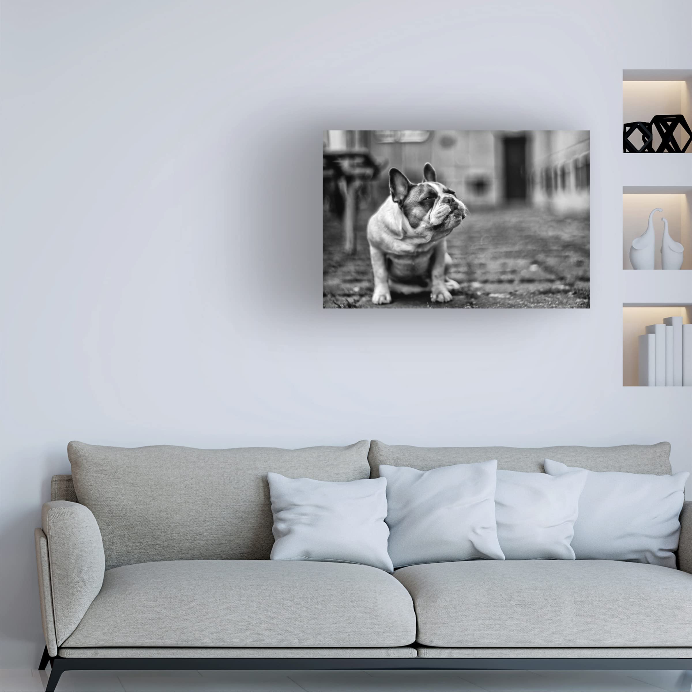 Petr Sedy 'Dog' Canvas Art Print - Handmade Wall Decor for Living Room, Bedroom & Office - Premium Trademark Fine Art Collection