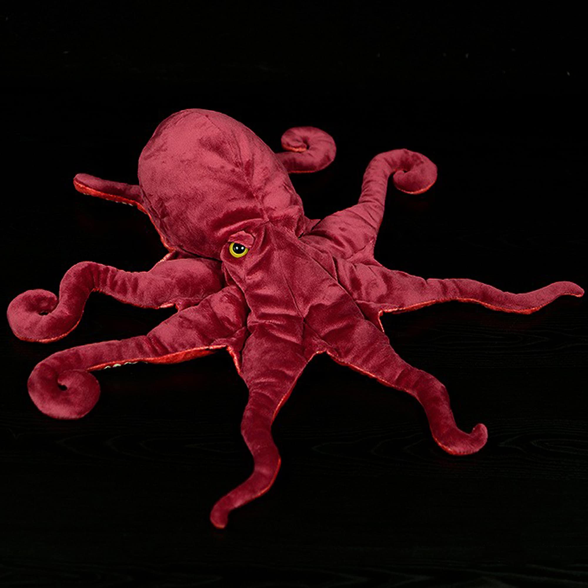 18 Inch Realistic Red Octopus Plush Toy - Ultra Soft Lifelike Stuffed Animal, Deep Sea Creature Simulation for Kids, Perfect Gift for Birthdays & Christmas | Great for Cuddling, Room Decor & Imaginative Play