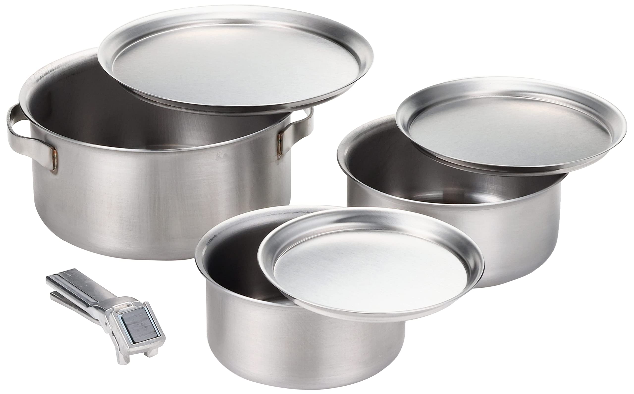 Premium Soto Stainless Steel Snake Pot Gora St 950ml - Durable Camping Cookware for Outdoor Adventures, Backpacking & Hiking Trips