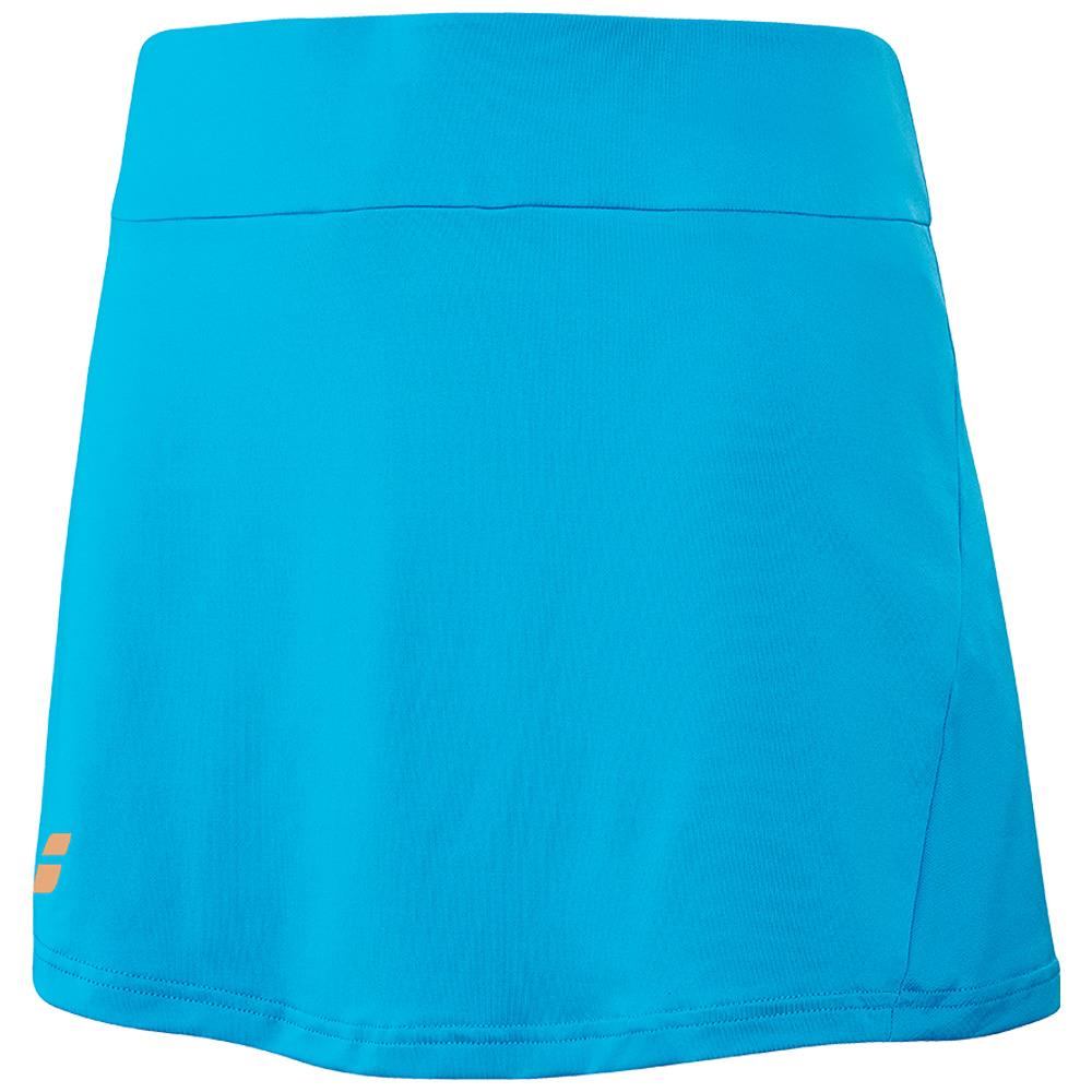 Babolat Girls Tennis Skirt - Blue | Comfortable & Styletic Athletic Skirt for Junior Players | Perfect for Tennis Matches & Training