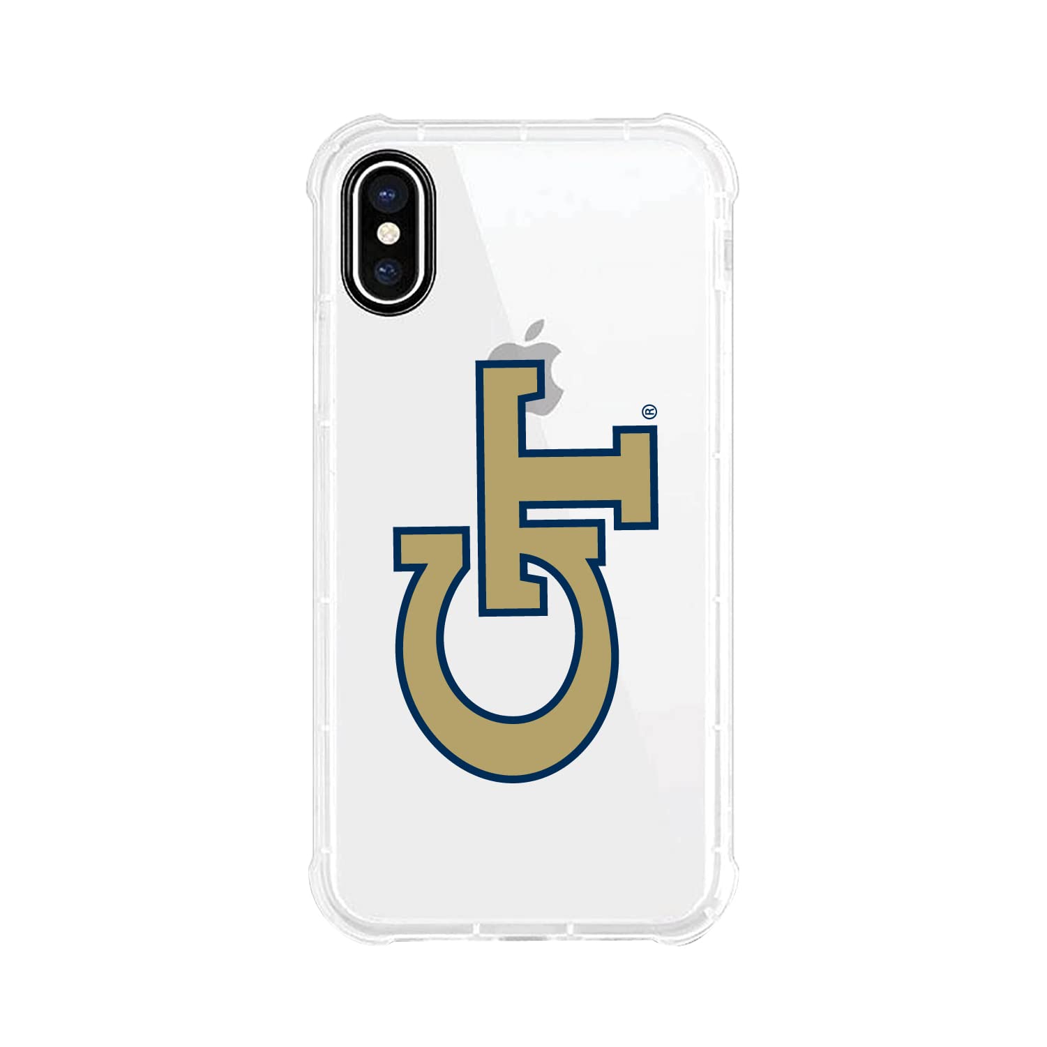 OTM Essentials Georgia Institute of Technology Tough Edge Phone Case - Durable Classic Design for iPhone & Samsung | Perfect for Campus Life, Sports & Outdoor Activities