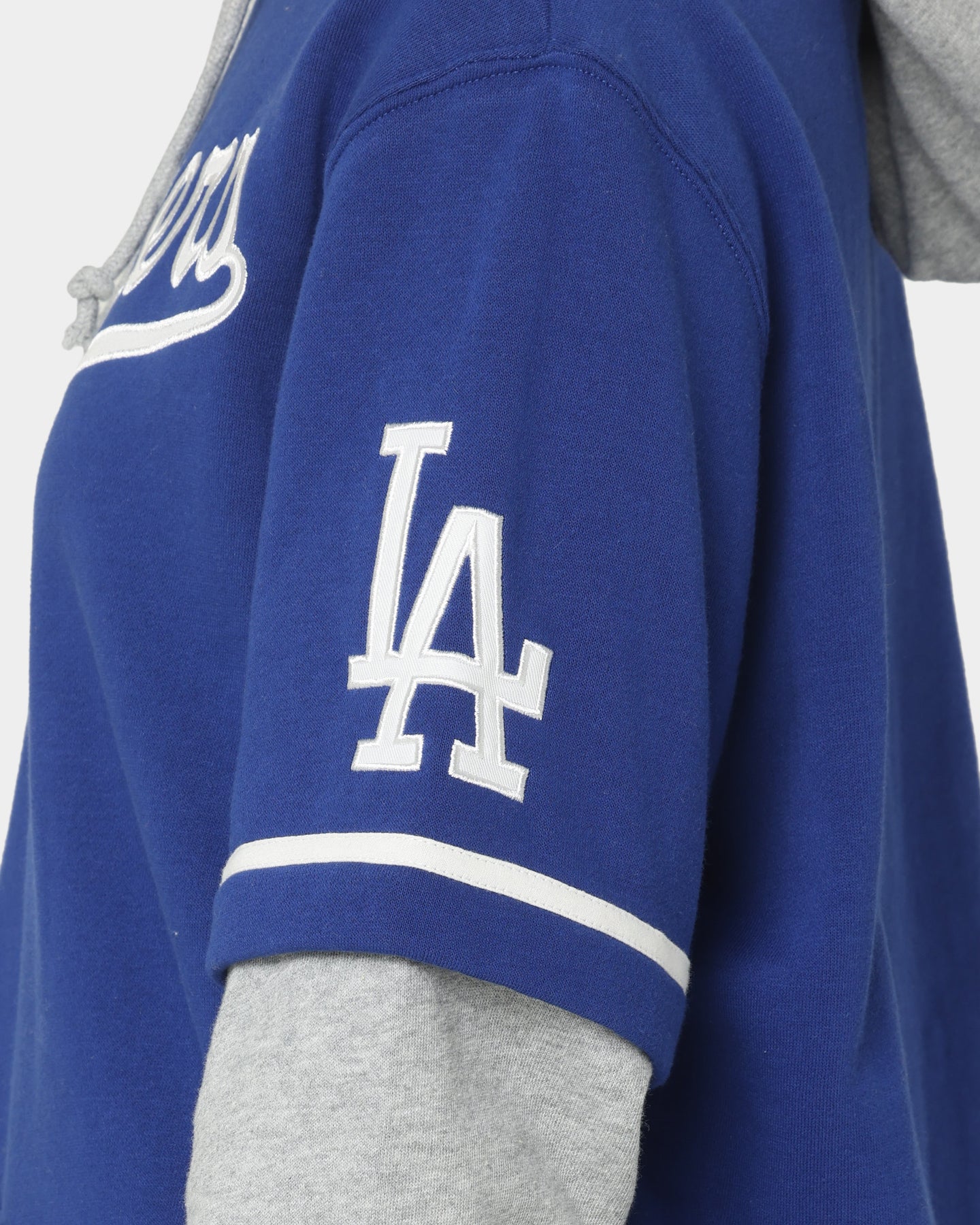 47 Brand Los Angeles Dodgers Shortstop Hoodie - Royal Blue Baseball Fan Hooded Sweatshirt for Men & Women | Game Day, Casual Wear & Outdoor Activities