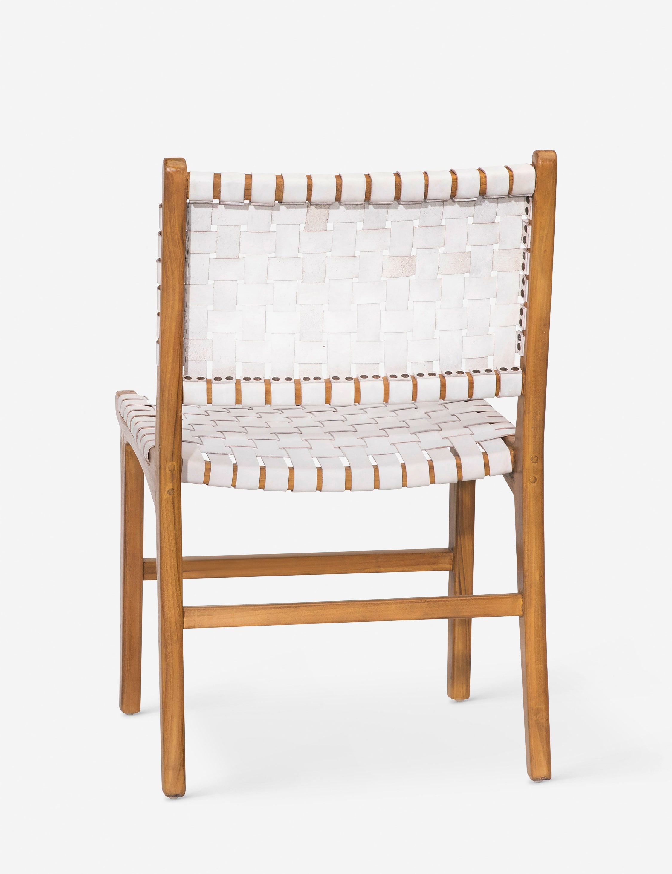Premium Leather Dining Chair - Handcrafted Genuine Leather Upholstery for Elegant Home & Restaurant Decor - Perfect for Dining Room, Kitchen, or Office Seating