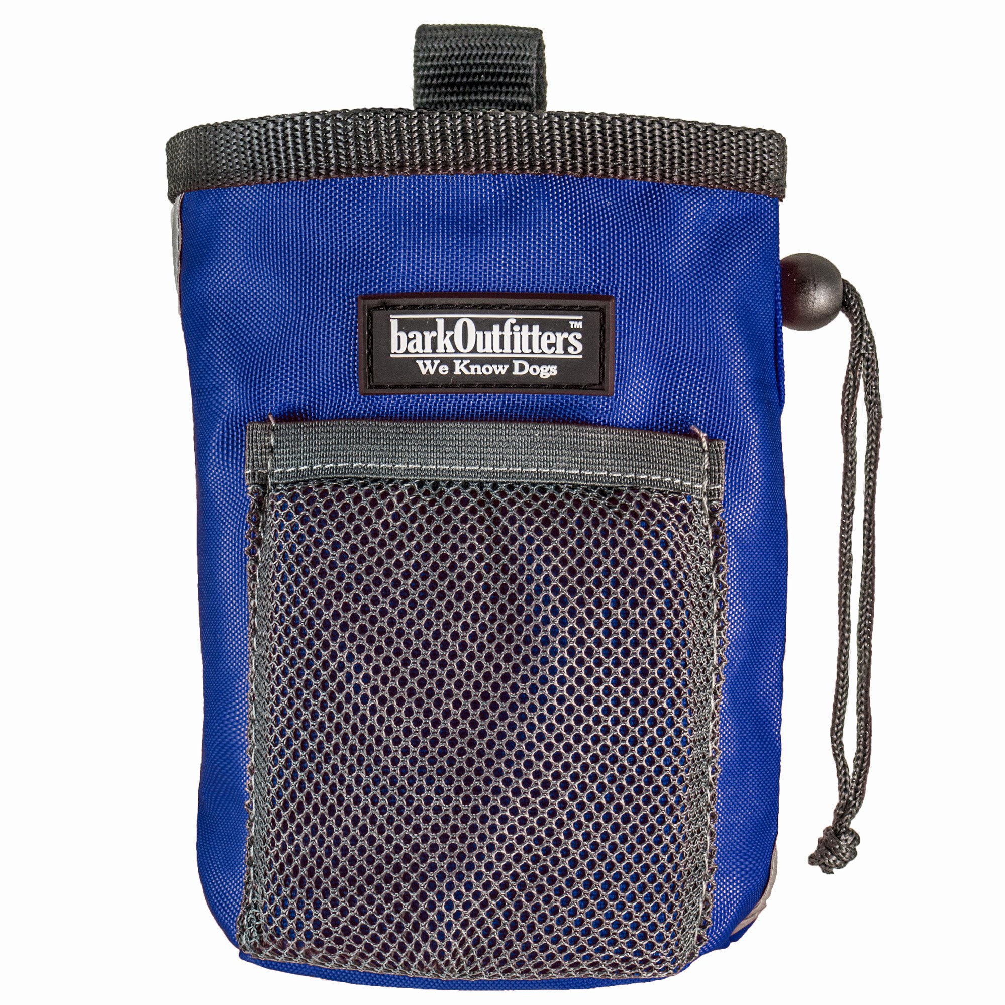 **Premium Dog Treat Pouch for Training – Durable & Washable Dog Treat Bag with Mesh Pocket – Convenient Snack & Toy Carrier for Puppy & Dog Training – Perfect for Walks, Hikes & Outdoor Adventures (Blue)**