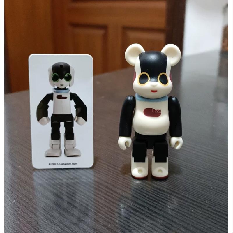 Bearbrick Series 40 SF ROBI Robot Bear 100% Collectible Figure - Perfect for Anime Fans, Toy Collectors & Home Decor Display