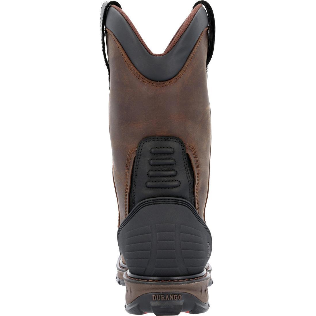 Maverick XP Steel Toe Waterproof Western Work Boots for Men - Grizzly Brown - Durable Safety Shoes for Construction, Ranch & Outdoor Work