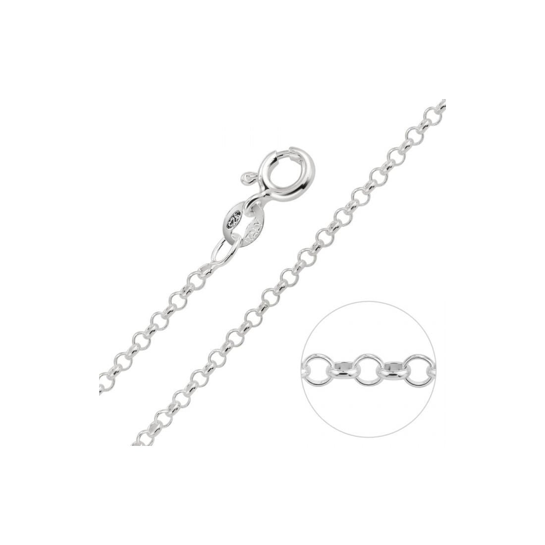 2.06MM Rolo Chain Necklace - .925 Solid Sterling Silver - 16 & 24 Inch Lengths - Perfect for Layering, Gifting & Everyday Wear