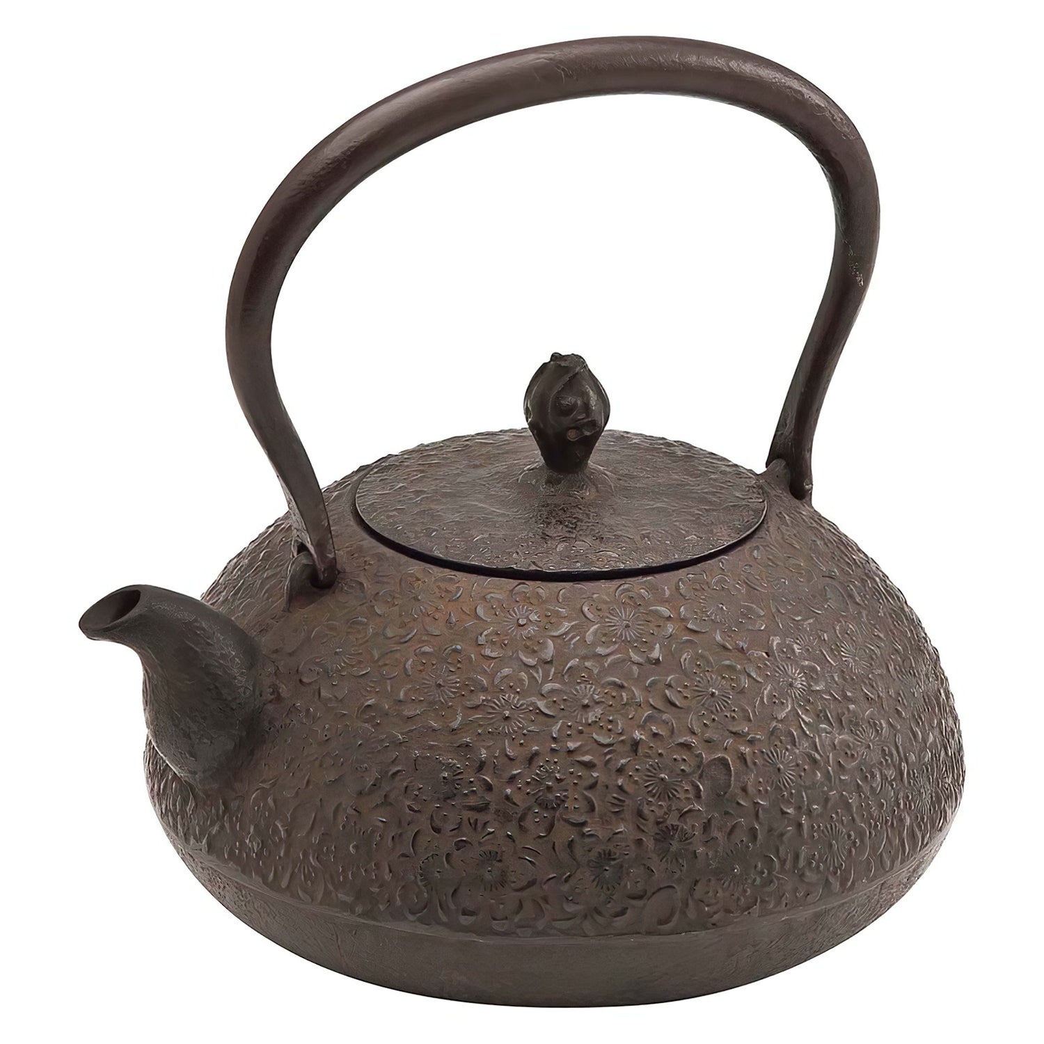 Premium Ikenaga Nambu Cast Iron Teapot - Traditional Japanese Tetsubin Kettle with Kagetsu Design - Perfect for Tea Ceremonies, Home Brewing & Gifts