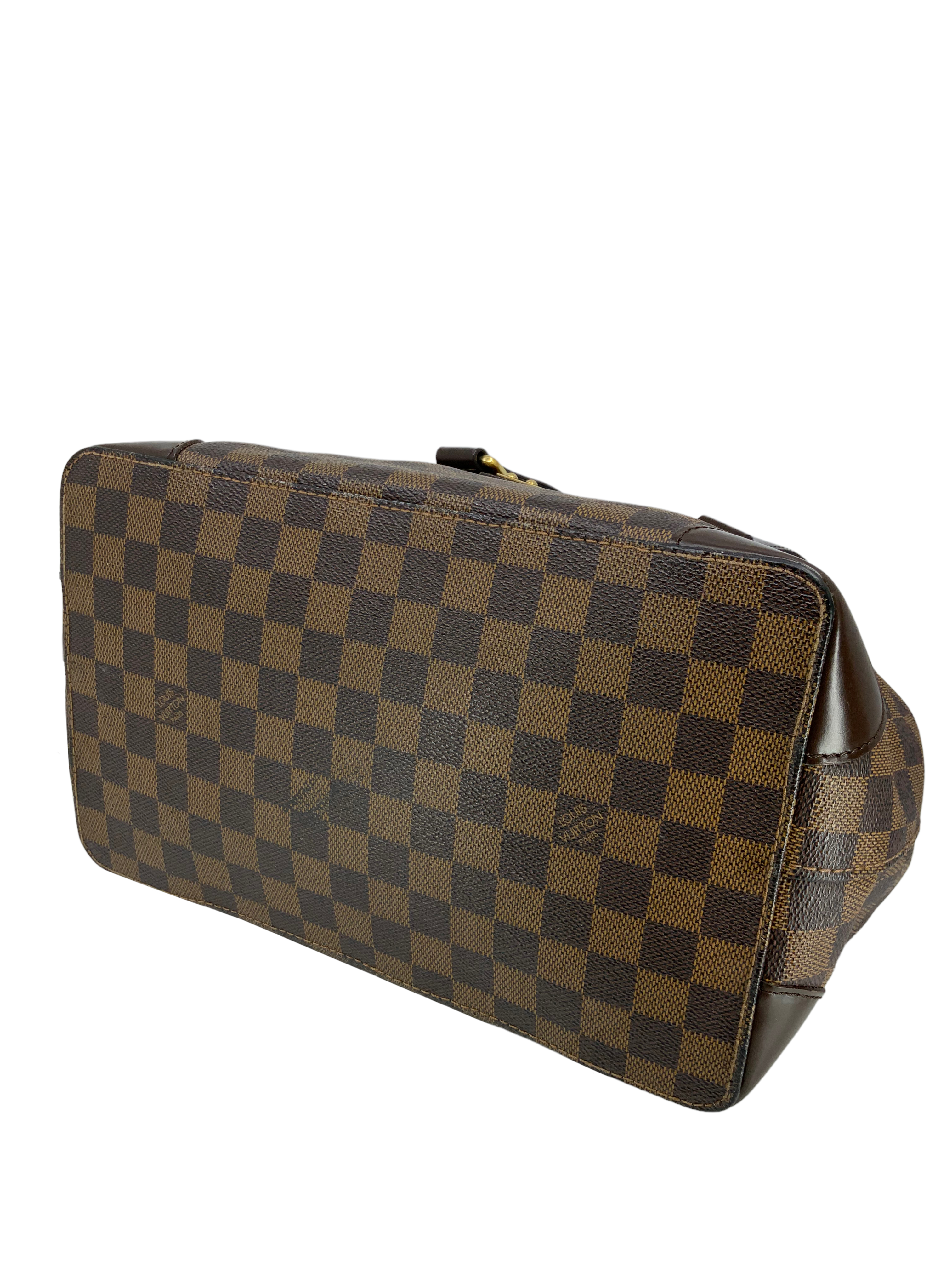 Authentic Louis Vuitton Damier Ebene Hampstead PM Handbag - Luxury Crossbody Bag for Women, Perfect for Work, Travel & Everyday Use