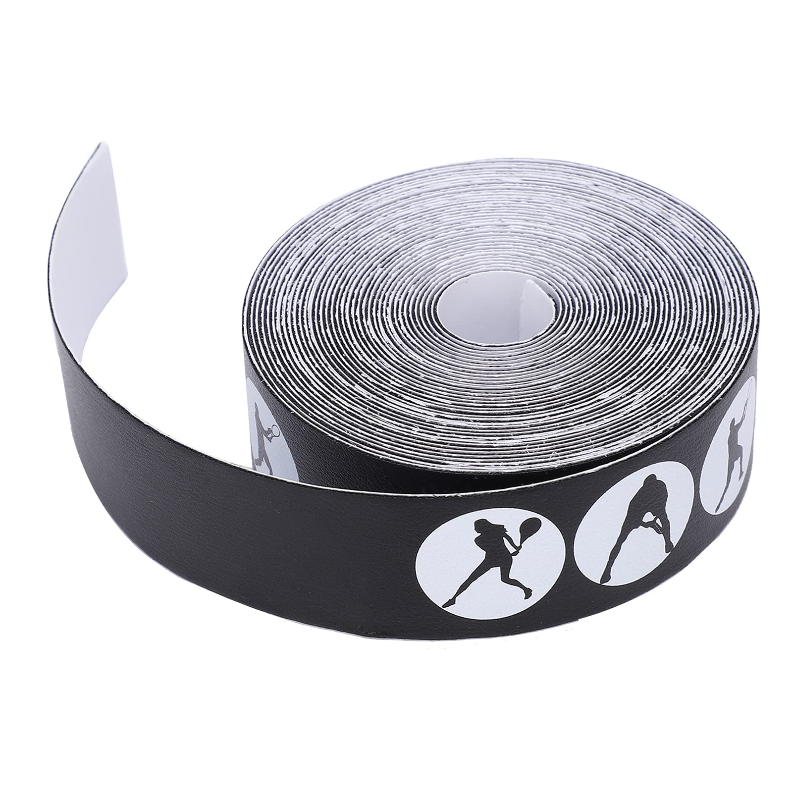 Premium Tennis Racket Head Protection Tape - 5m/16.4ft PU Frame Guard for Racquet, Anti-Scratch & Durable Head Tape - Perfect for Tennis, Badminton & Squash Racket Protection During Practice & Matches