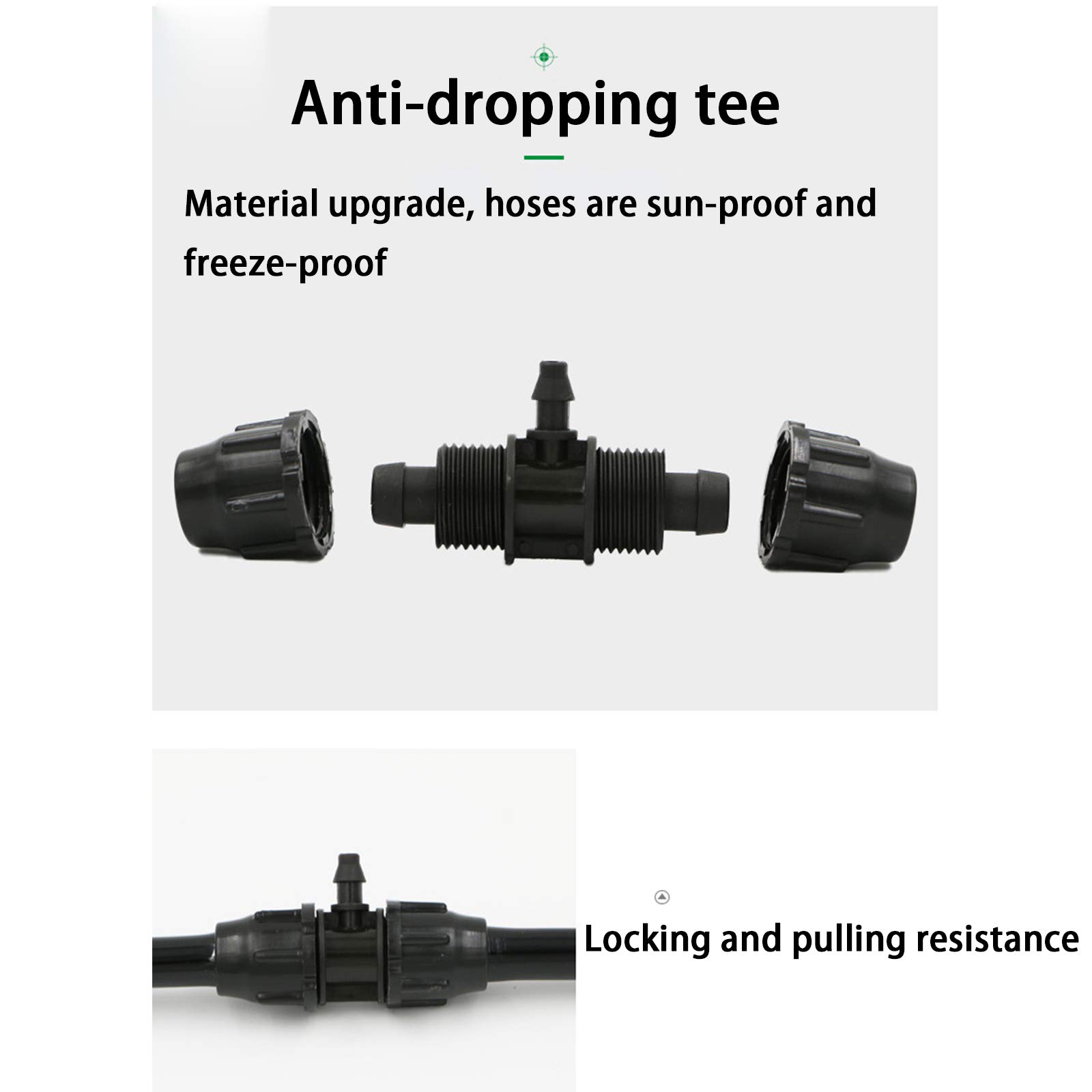**Drip Irrigation Kit - Adjustable Nozzles & Water Pump for Garden, Greenhouse, Patio & Lawn | Atomizing Spray System for Efficient Plant Watering | Perfect for DIY Gardening & Sustainable Landscaping**