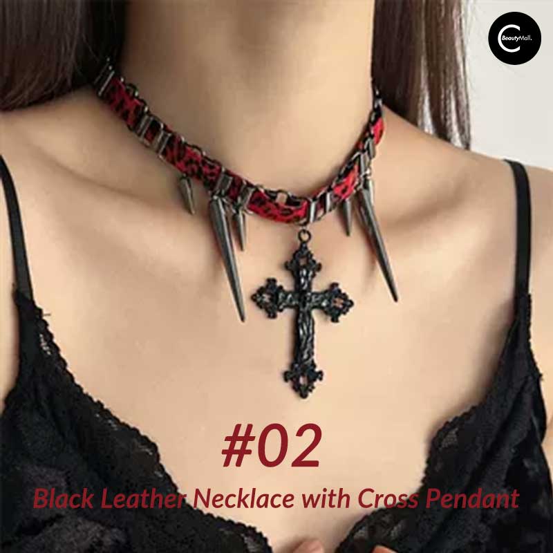 SUMMERBLACK Obsidian Star Choker Necklace for Women - Elegant Gothic Jewelry for Everyday Wear, Spiritual Healing & Special Occasions