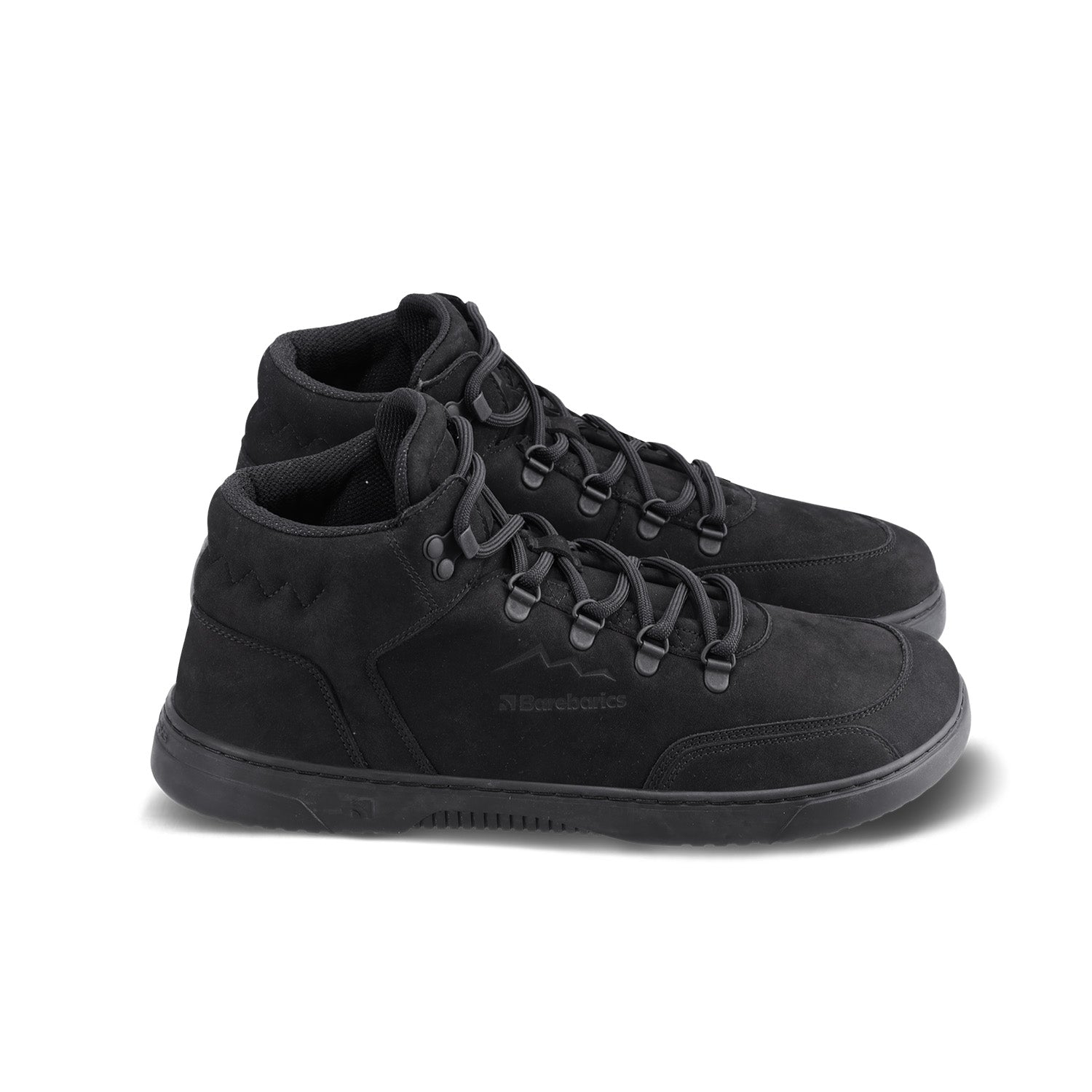 Barefoot Sneakers for Men & Women - Barebarics Element All Black Minimalist Shoes | Lightweight & Flexible for Running, Walking & Gym Workouts