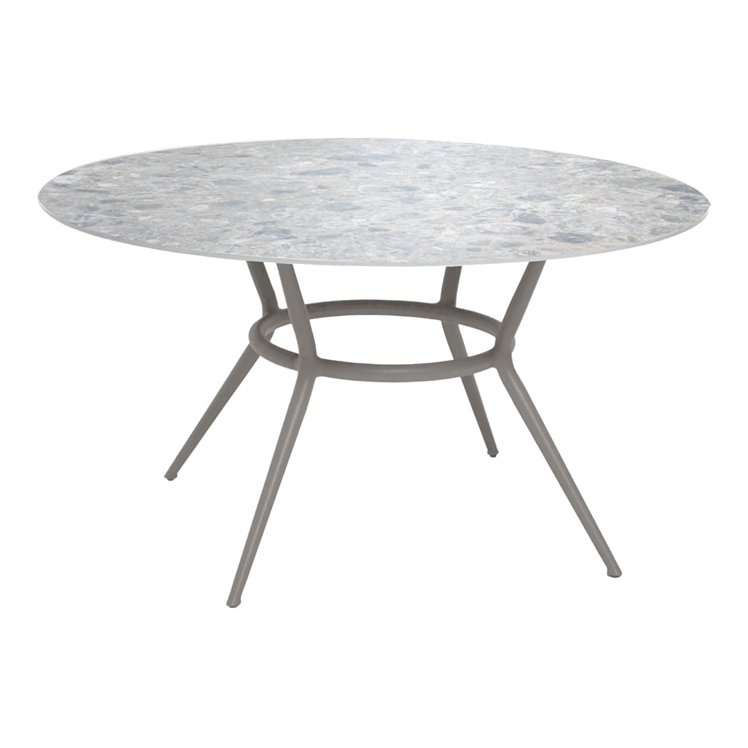 Joy Outdoor Dining Table Round - Durable Patio Furniture for Garden, Deck, and Backyard - Perfect for Outdoor Entertaining & Relaxation
