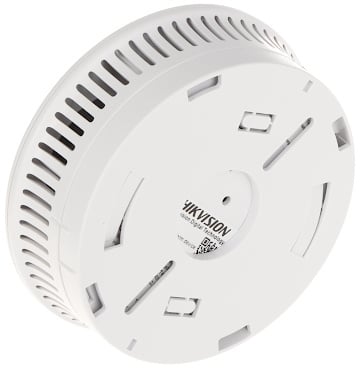 Wireless Optical Smoke Detector Alarm - DS PDSMK E WE - Battery Powered, Easy Installation for Home, Office & Kitchen Safety