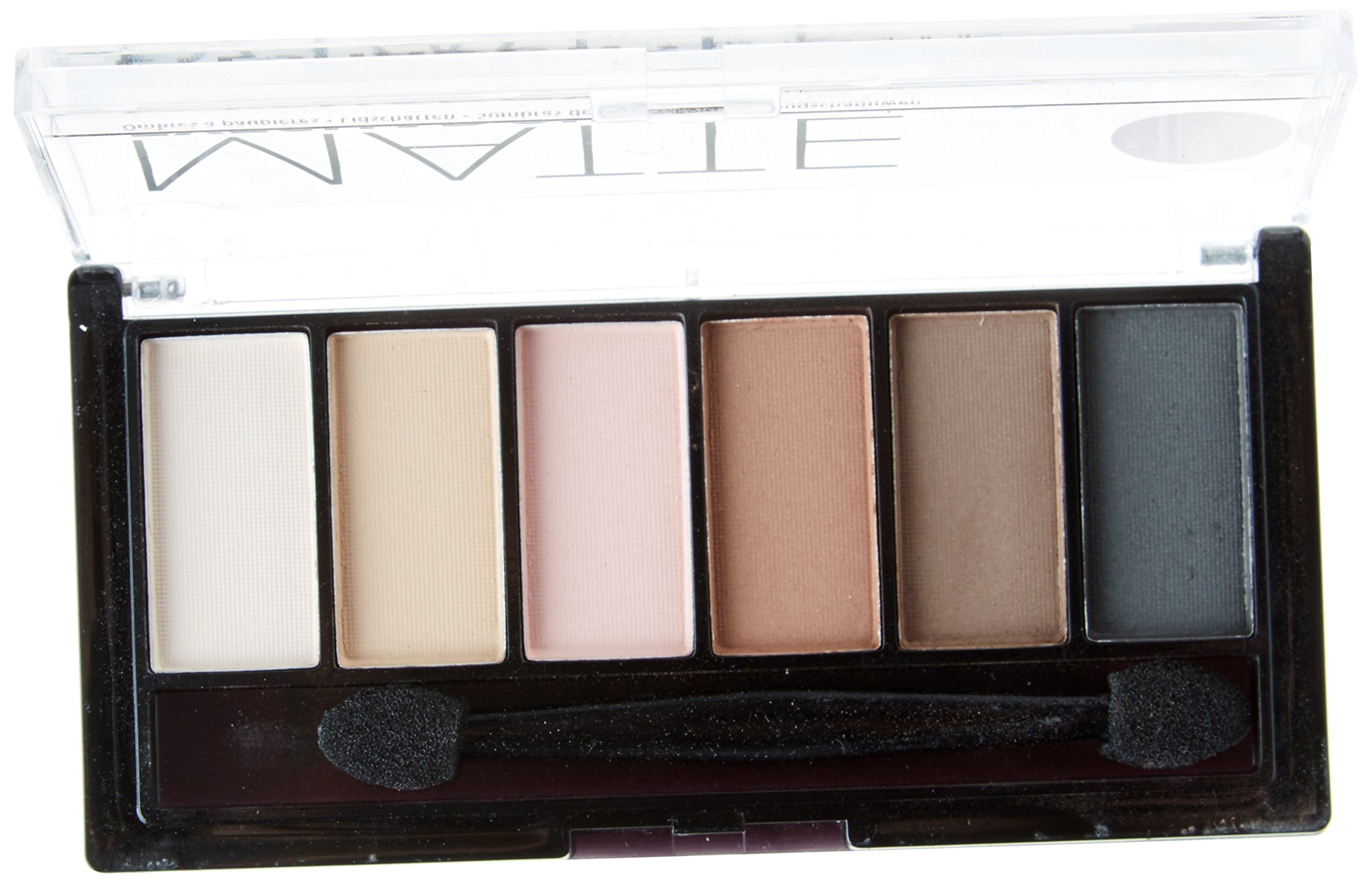 Technic Matte 6-Color Eyeshadow Palette - Long Lasting Pigmented Powder for Day & Night Makeup Looks | Perfect for Parties, Weddings & Everyday Wear