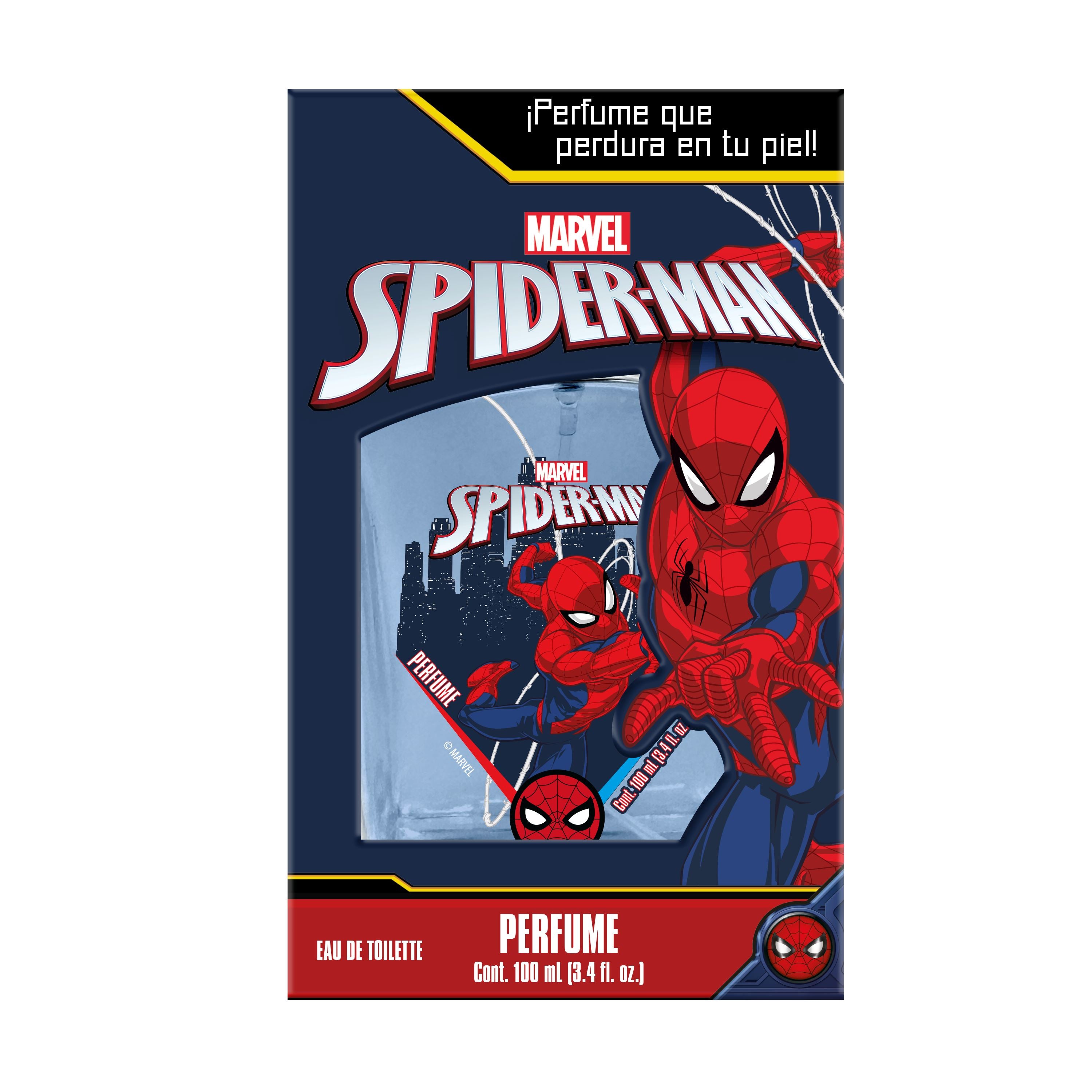 Spiderman Eau de Toilette for Men - 100ml Fresh & Woody Cologne - Perfect for Daily Wear, Gifts & Superhero Fans