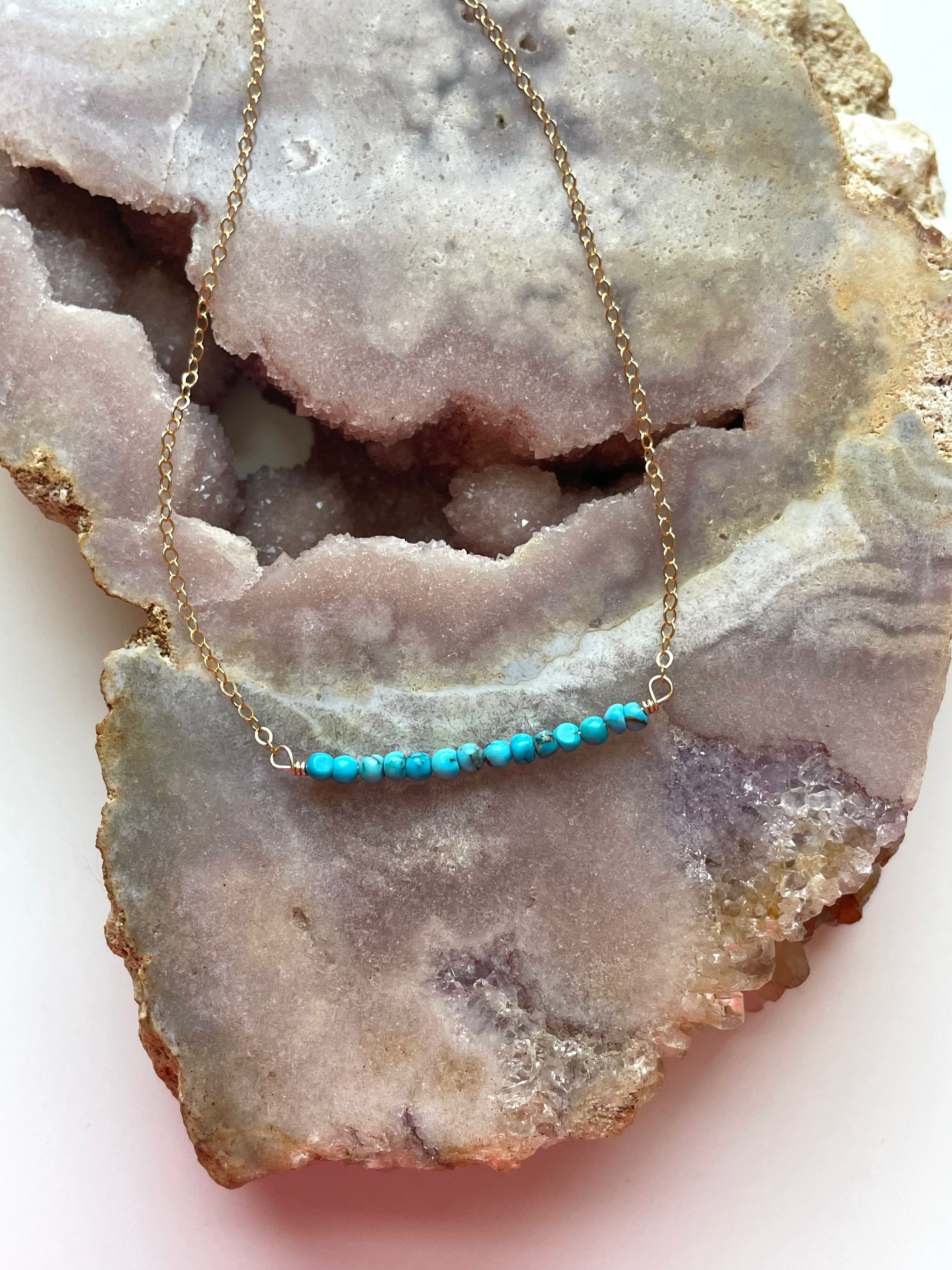 Authentic Turquoise Choker Necklace for Women - Handmade Sterling Silver Jewelry - Perfect for Boho, Western & Everyday Fashion