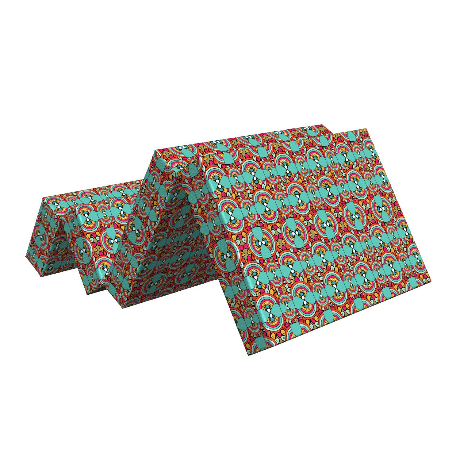 Ambesonne Tribal Foldable Mattress - 74.8
