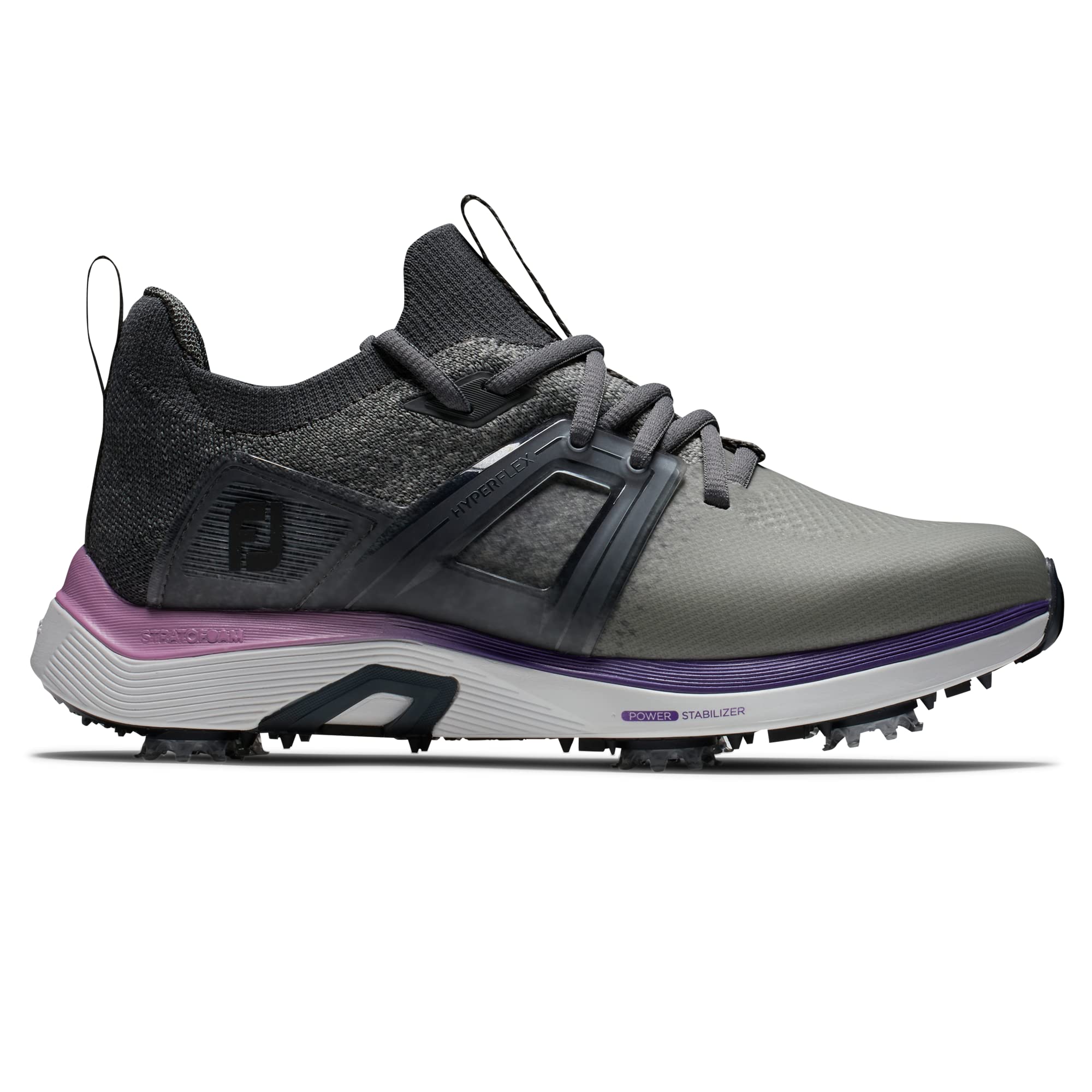 FootJoy Women's HyperFlex Golf Shoes - Lightweight & Waterproof Spiked Golf Shoes for Women - Perfect for Walking the Course & All-Weather Play