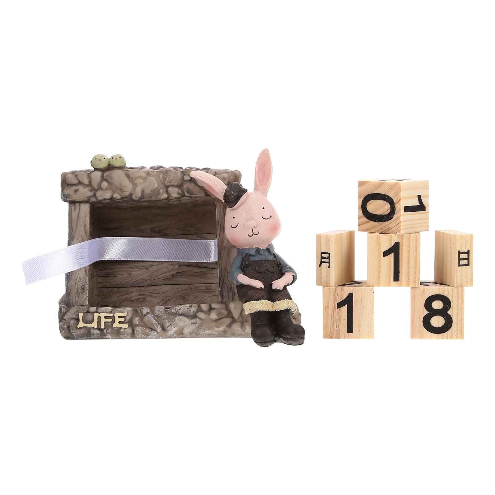 Cabilock Desk Blocks Calendar - Perpetual Desktop Calendar for Office & Home Decor - Perfect for Organizing Schedules, Gifts, and Workspace Decoration