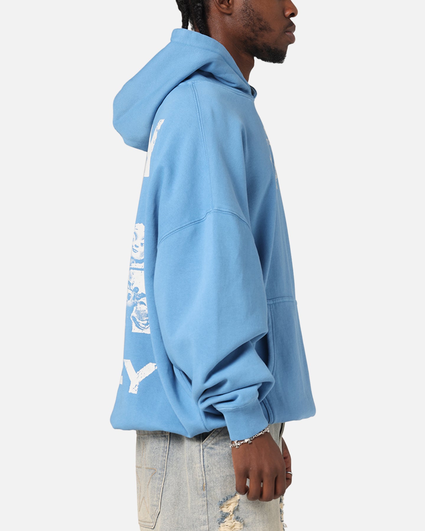 Disney Pixar Toy Story Premium Hoodie - Washed Blue - Official Licensed Merchandise - Perfect for Cosplay, Gifts & Casual Wear