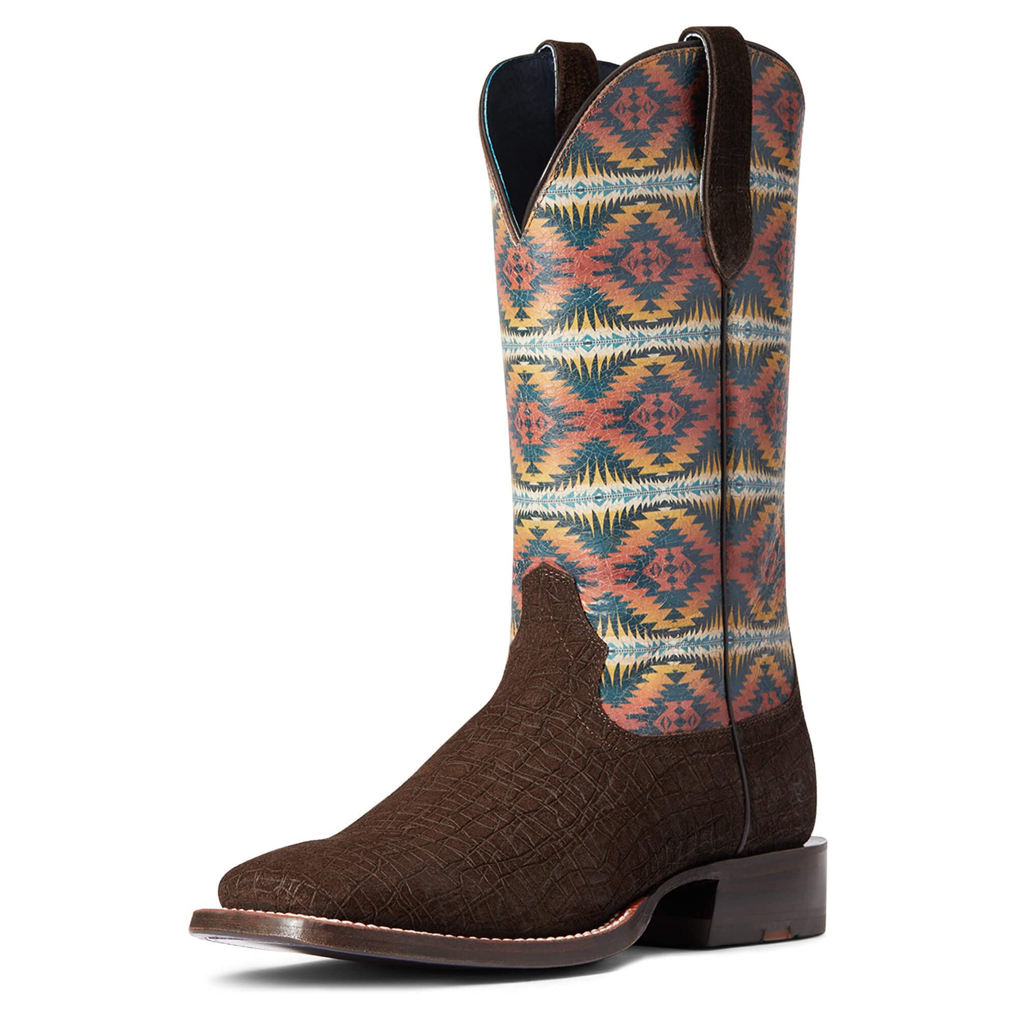 Pendleton Western Boots for Women & Men - Genuine Leather Cowboy Boots with Circuit Design - Perfect for Rodeo, Country Dancing & Western Fashion