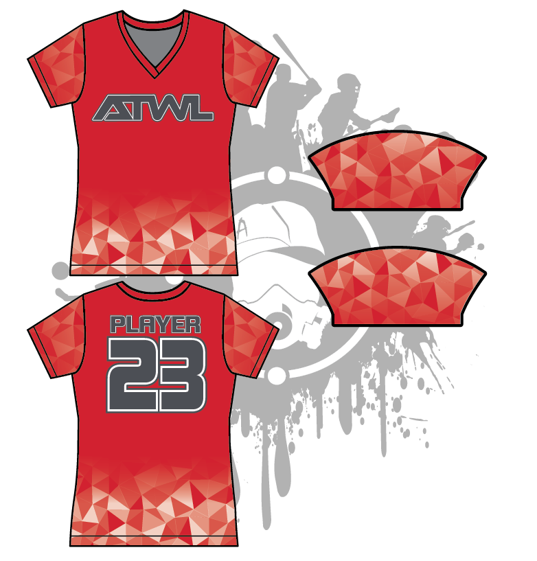 Diamond Cut Women's Full Dye Jersey - Soft & Stylish Baseball Shirt for Women - Perfect for Sports, Casual Wear & Team Uniforms