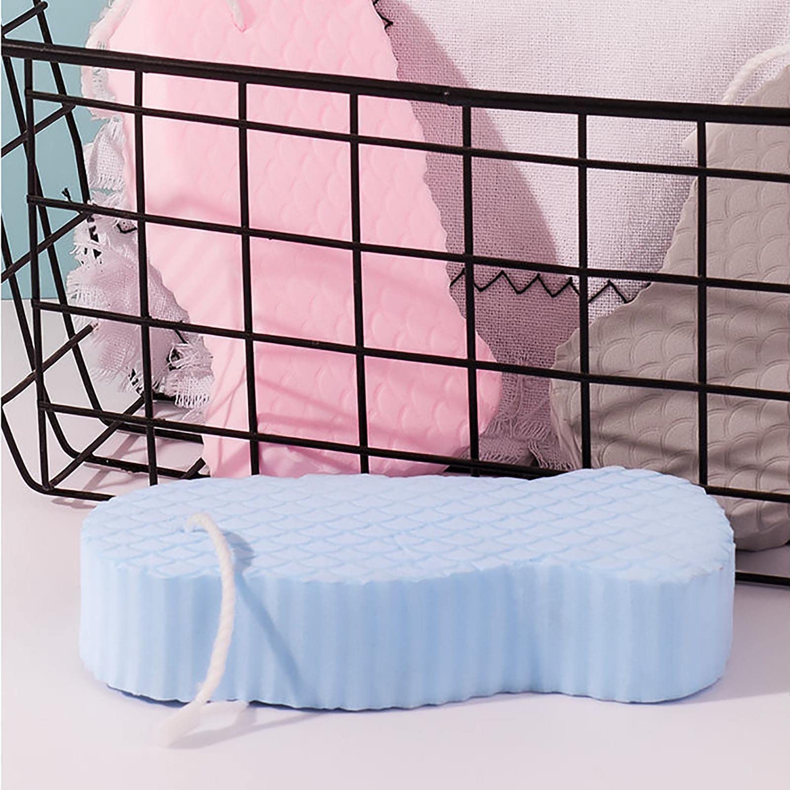 Extra Soft Baby Bath Sponge - Gentle Newborn & Children's Cleaning Spa Mud Sponge for Sensitive Skin | Perfect for Bath Time, Playtime & Baby Spa Moments