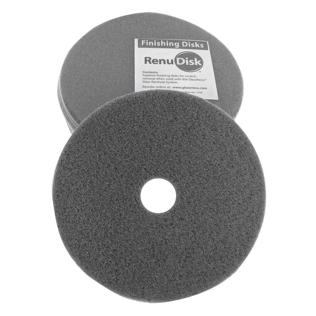 GlassRenu RenuDisks - Professional Windshield Repair Kit for Cars & Trucks | Fix Chips, Cracks & Scratches | DIY Auto Glass Repair Solution for Home & Roadside Emergencies