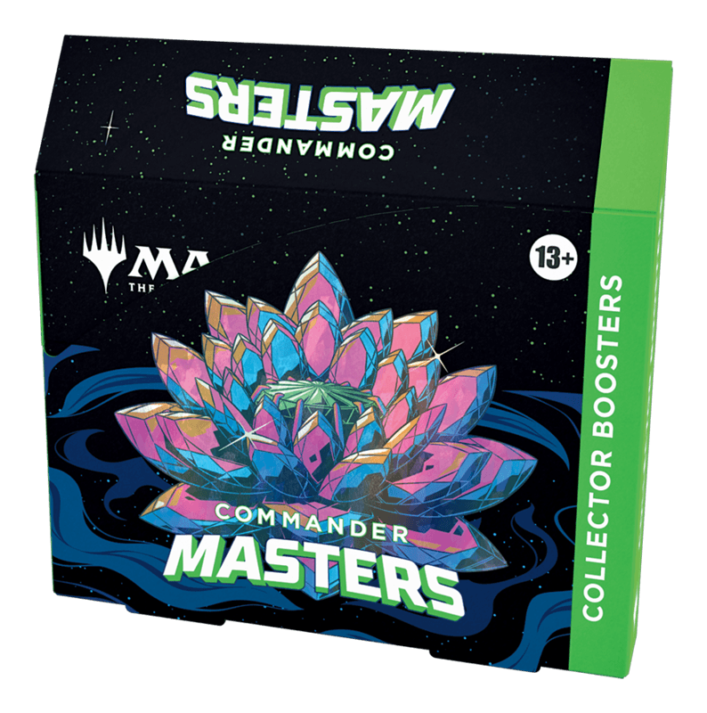 Magic: The Gathering Commander Masters Collector Booster Box - 4 Packs of Premium MTG Cards for Commander Deck Building & Collecting | Perfect for Game Nights, Tournaments & Gifts
