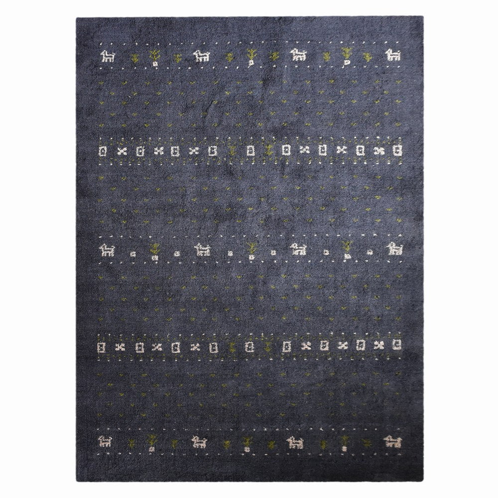 Premium Hand-Knotted Wool Rug – Soft & Durable for Living Room, Bedroom, or Office – Traditional Persian Design Home Decor